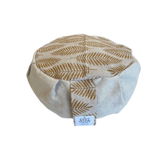 Feuille OR- Zafu de méditation revalorisation - upcycling